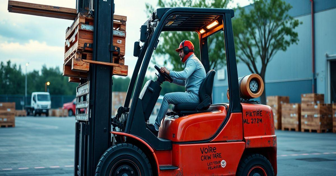 Empilhadeira a Combust&atilde;o: Vantagens e Usos