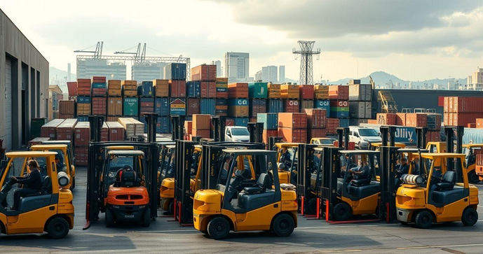 Loca&ccedil;&atilde;o de Empilhadeiras em S&atilde;o Paulo para Otimizar sua Log&iacute;stica