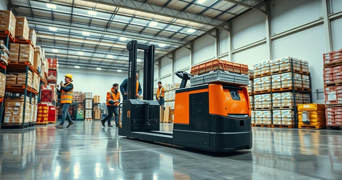 Empilhadeira Manual El&eacute;trica: Vantagens e Usos