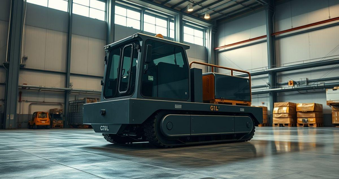 Rebocador El&eacute;trico Industrial: A Solu&ccedil;&atilde;o Eficiente para Transporte de Cargas Pesadas
