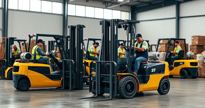 Aluguel de Empilhadeira: Pre&ccedil;o Justo e Vantagens
