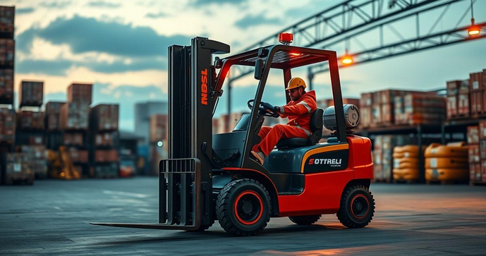 Empilhadeira a Combust&atilde;o: Vantagens e Desvantagens na Log&iacute;stica