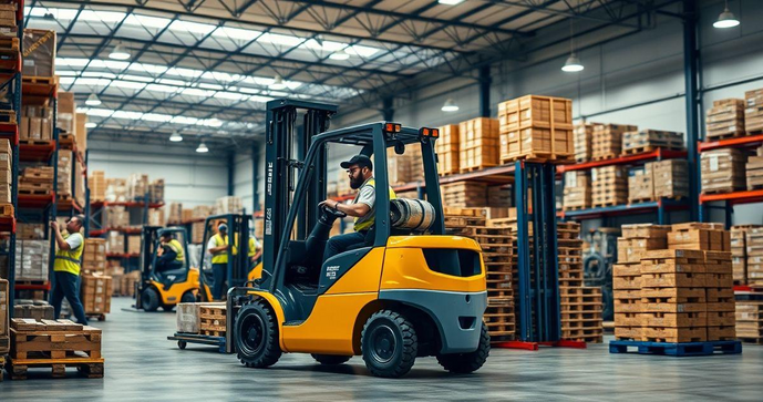 Empilhadeira Contrabalan&ccedil;ada: Como Escolher o Modelo Ideal para Sua Empresa