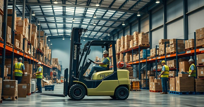 Como a Empilhadeira GLP Pode Otimizar sua Log&iacute;stica