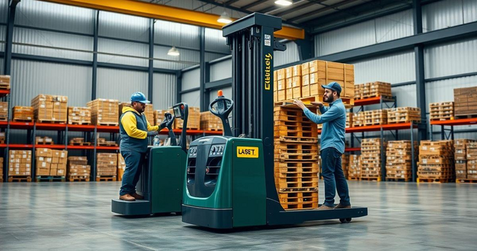 Como escolher a empilhadeira el&eacute;trica patolada ideal para sua opera&ccedil;&atilde;o