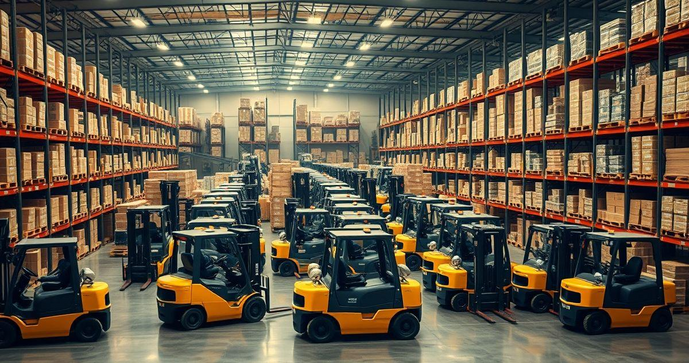 Alugar empilhadeira &eacute; a solu&ccedil;&atilde;o ideal para otimizar sua log&iacute;stica e reduzir custos