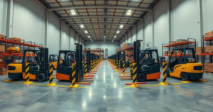 Barreira para Empilhadeira: Seguran&ccedil;a e Efici&ecirc;ncia em Armaz&eacute;ns