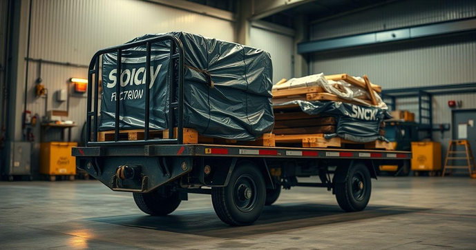 Carrinho Rebocador: Solução Prática para Transporte de Cargas Pesadas
