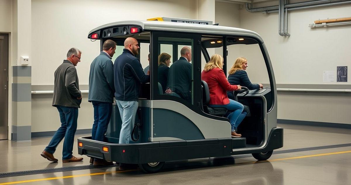 Rebocador El&eacute;trico Industrial para Movimenta&ccedil;&atilde;o de Pessoas: A Solu&ccedil;&atilde;o Eficiente para o Seu Neg&oacute;cio